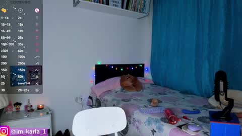 Snapshot of karla__1 chatting on 01/12/25, 05:45 Ill be on at sunday see u Lynn  Could u help me to reach 100 Thmbs upp plssss   Independent girl 3 online show from 01/12/25, 05:45