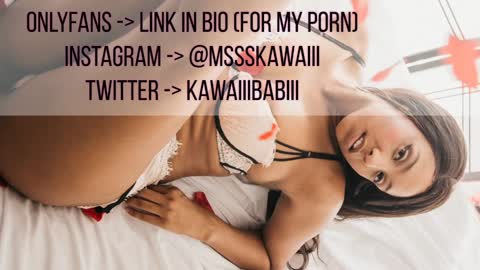 Snapshot of kawaiiibabiii chatting on 01/18/25, 05:10 Miss Kawaiii online show from 01/18/25, 05:10