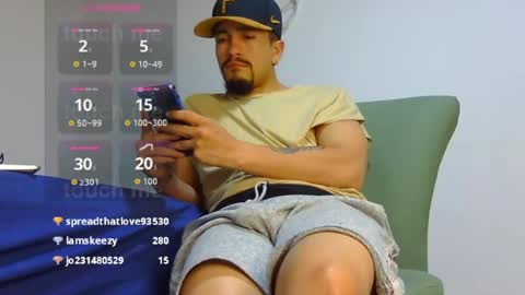 Snapshot of keivid_2303 chatting on 07/14/26, 10:21 david online show from 07/14/26, 10:21