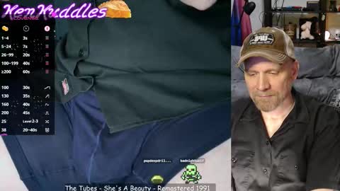 Snapshot of kenkuddles chatting on 01/15/26, 12:59 Ken Kuddles online show from 01/15/26, 12:59