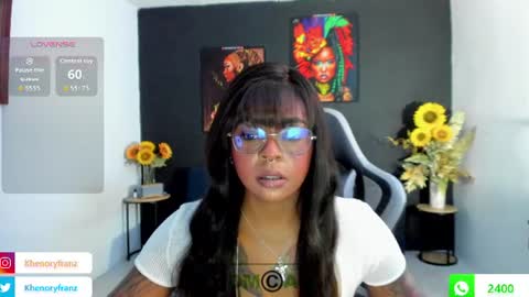 Snapshot of khenoryfranz chatting on 07/10/26, 12:48 Khenory online show from 07/10/26, 12:48