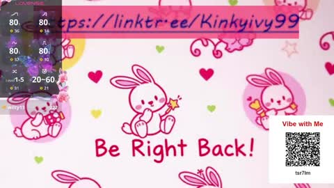 Snapshot of kinkyivy99 chatting on 05/11/26, 03:23 kinkyivy99 online show from 05/11/26, 03:23