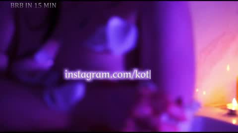 Snapshot of kottyaa_ch chatting on 01/31/25, 06:14 Kottyaa cb FOLLOWING online show from 01/31/25, 06:14