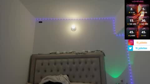 Juliette online show from 12/18/25, 11:55