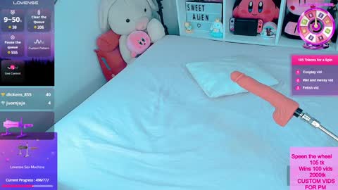 SweetAlienBunny online show from 01/07/25, 06:16