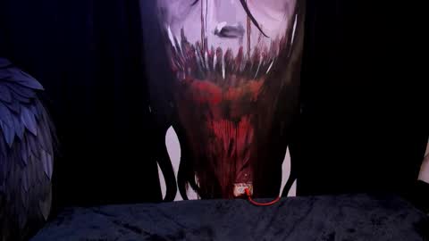 Snapshot of kylie_foxx1 chatting on 12/22/25, 11:46 submissive demon Please help me to reach 500 thumbs up online show from 12/22/25, 11:46