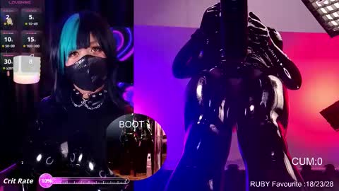 Latex Ruby online show from 03/20/26, 02:38