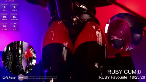 Latex Ruby online show from 04/14/26, 02:17