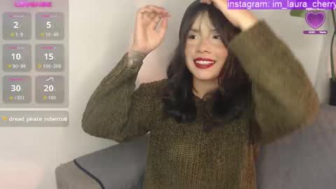 Snapshot of laura_cherrypie chatting on 10/09/25, 02:09 Laura- new schedule 800 pm until 1200 pm Colombia online show from 10/09/25, 02:09