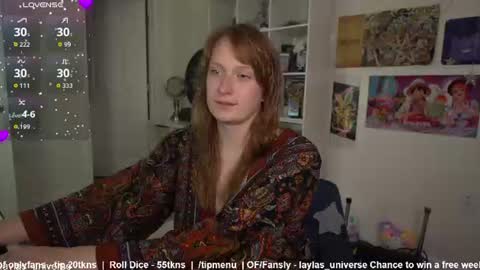 Layla Universe online show from 07/16/26, 11:33