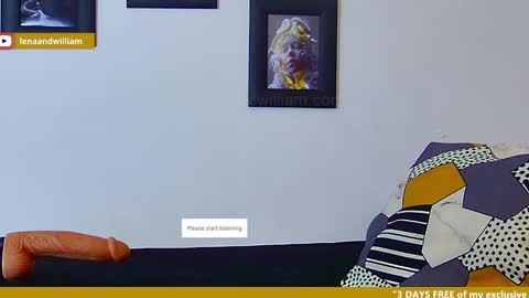 Lenaandwilliam online show from 02/01/25, 07:02