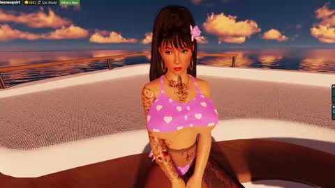 Leona online show from 02/15/26, 01:02