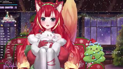 Snapshot of lewdfoxy_vt chatting on 12/19/25, 06:48 Kira online show from 12/19/25, 06:48