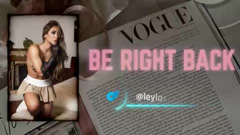 INSTA leylasteel model         online show from 03/15/26, 11:38