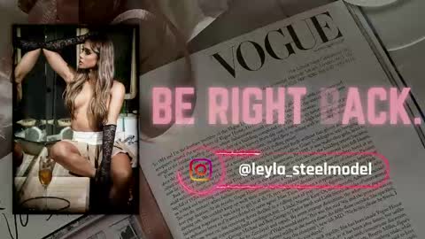 INSTA leylasteel model         online show from 04/08/26, 12:05