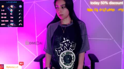 Snapshot of liilylouise chatting on 10/29/25, 12:29 Liliana online show from 10/29/25, 12:29