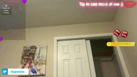 Snapshot of lilygracexoxo chatting on 05/13/26, 04:37 Lily Grace online show from 05/13/26, 04:37