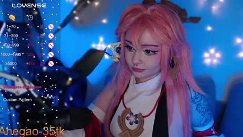 Snapshot of lina_diva chatting on 01/21/25, 11:13 Hey im Lina Ur cosplay waifu online show from 01/21/25, 11:13