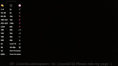 Lisa online show from 10/17/25, 07:05