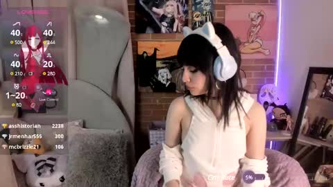 Snapshot of lolaa_bunnyy chatting on 01/19/25, 04:44 Lola Bunny online show from 01/19/25, 04:44