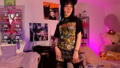 Snapshot of lolaa_bunnyy chatting on 11/18/25, 01:22 Lola Bunny online show from 11/18/25, 01:22