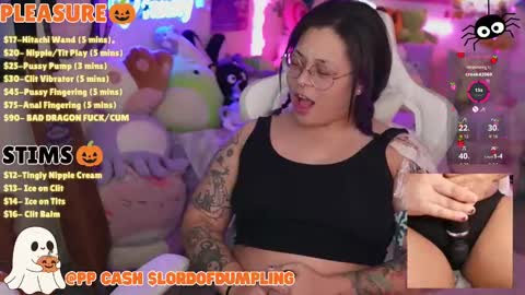 Snapshot of lordofdumplings chatting on 09/26/25, 11:53 lordofdumplings online show from 09/26/25, 11:53