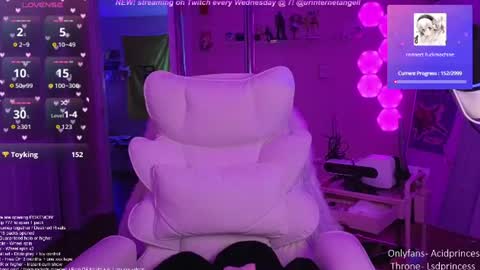 Snapshot of lsdprincess chatting on 06/19/26, 12:59 Princess online show from 06/19/26, 12:59