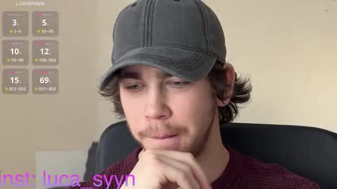 Snapshot of luca_syn chatting on 10/18/25, 12:06 Luca S online show from 10/18/25, 12:06