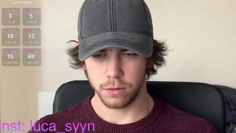 Snapshot of luca_syn chatting on 10/19/25, 11:22 Luca S online show from 10/19/25, 11:22