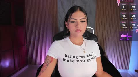 Snapshot of lys_with chatting on 01/26/25, 04:30    VIVIANA    online show from 01/26/25, 04:30