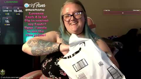 Snapshot of manicpixiepop chatting on 05/06/26, 12:08 ManicPixiePop online show from 05/06/26, 12:08