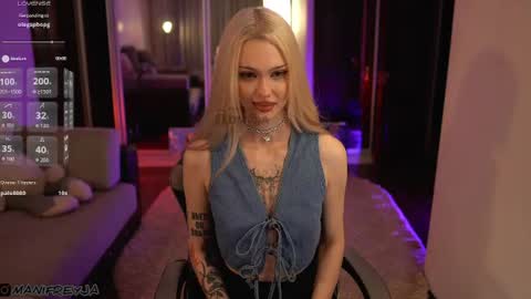 Snapshot of manifreyja chatting on 07/02/26, 09:21 Amelie online show from 07/02/26, 09:21