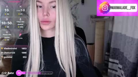 Marmalade Fox online show from 03/10/26, 12:10