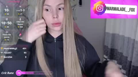 Marmalade Fox online show from 04/12/26, 05:29