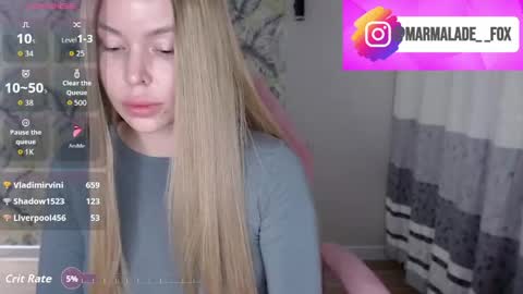 Marmalade Fox online show from 04/16/26, 06:19