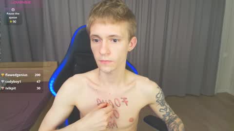 Snapshot of max_gen chatting on 02/09/25, 10:43 Max Gen with tats 24years  And Ethan without tats 20 years online show from 02/09/25, 10:43