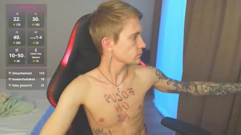 Snapshot of max_gen chatting on 03/03/25, 02:37 Max Gen with tats 24years  And Ethan without tats 20 years online show from 03/03/25, 02:37