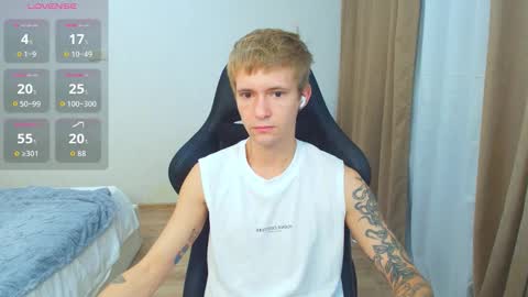 Snapshot of max_gen chatting on 10/05/25, 01:04 Max Gen with tats 24years  And Ethan without tats 20 years online show from 10/05/25, 01:04