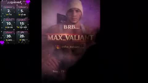 Snapshot of max_valiant1 chatting on 07/12/26, 11:01 max_valiant1 online show from 07/12/26, 11:01