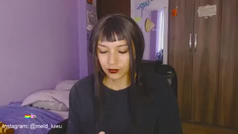 Snapshot of mel_dahlia chatting on 05/31/26, 10:22 Melissa - - Please help me to reach 100 thumbs up online show from 05/31/26, 10:22
