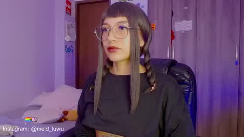 Snapshot of mel_dahlia chatting on 06/10/26, 07:35 Melissa - - Please help me to reach 100 thumbs up online show from 06/10/26, 07:35