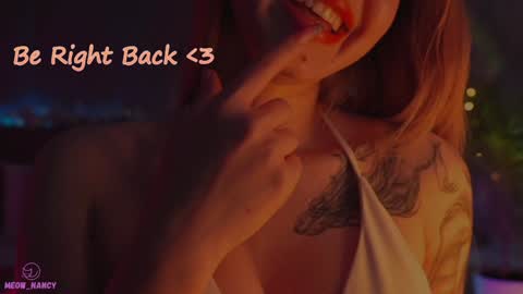 Snapshot of meow_nancy chatting on 12/20/24, 08:28 Heeyyooo Im Nans Subscribe to me I will be glad online show from 12/20/24, 08:28