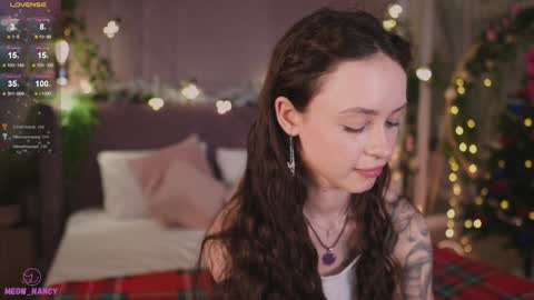 Snapshot of meow_nancy chatting on 12/22/24, 11:22 Heeyyooo Im Nans Subscribe to me I will be glad online show from 12/22/24, 11:22