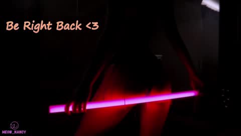 Snapshot of meow_nancy chatting on 01/25/25, 08:21 Heeyyooo Im Nans Subscribe to me I will be glad online show from 01/25/25, 08:21