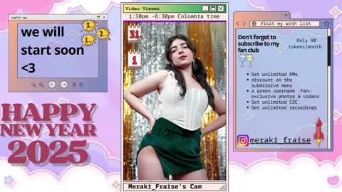 Snapshot of meraki_fraise chatting on 01/10/25, 07:00 online show from 01/10/25, 07:00