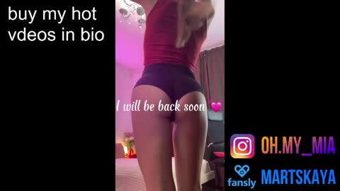 Mia Martskaya online show from 01/18/26, 05:55