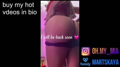 Snapshot of mia4sin chatting on 07/25/26, 11:08 Mia Martskaya online show from 07/25/26, 11:08