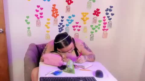 Snapshot of miaandmolly_ chatting on 06/27/26, 06:46 mia red hair molly short hair online show from 06/27/26, 06:46