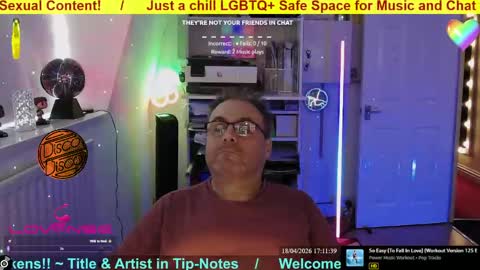 Professional Moderator  Mick Mickey online show from 04/18/26, 04:11
