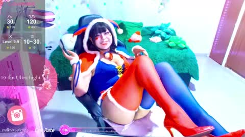 Snapshot of milkysakura chatting on 12/14/24, 03:07 Abby Lilia online show from 12/14/24, 03:07